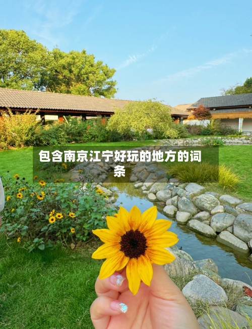 包含南京江宁好玩的地方的词条