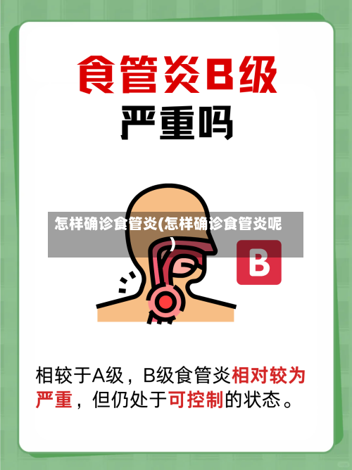 怎样确诊食管炎(怎样确诊食管炎呢)