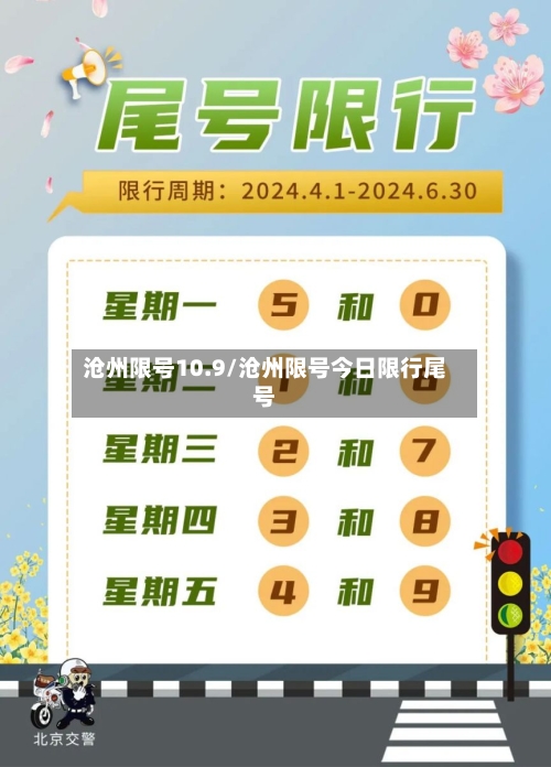 沧州限号10.9/沧州限号今日限行尾号-第3张图片