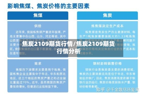 焦炭2109期货行情/焦炭2109期货行情分析