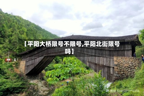 【平阳大桥限号不限号,平阳北街限号吗】-第2张图片