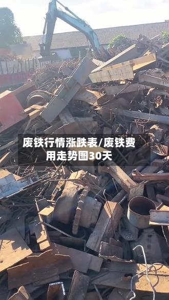 废铁行情涨跌表/废铁费用走势图30天-第3张图片