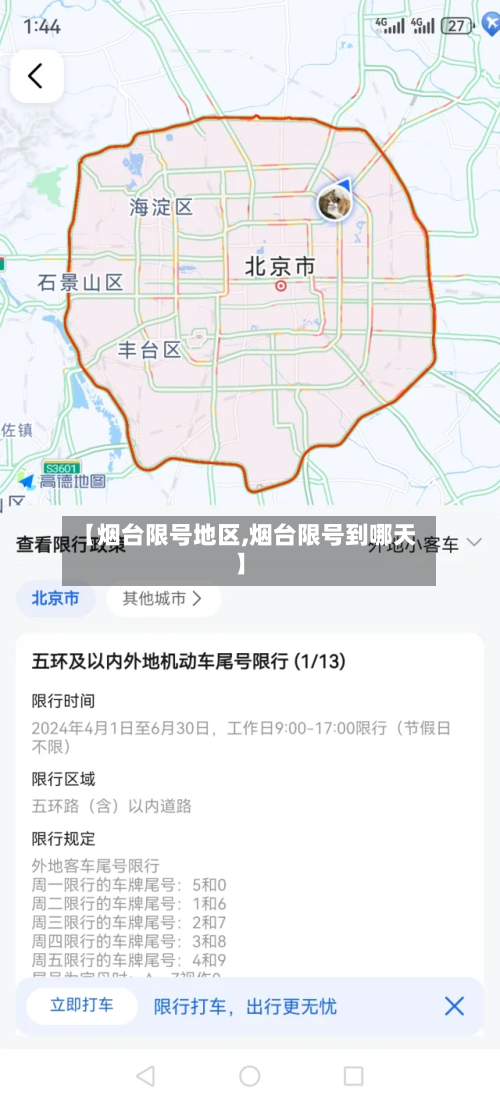 【烟台限号地区,烟台限号到哪天】