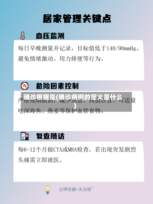 确诊根据是(确诊病例的定义是什么)