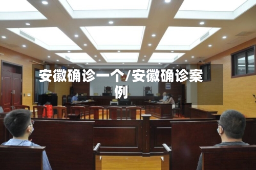 安徽确诊一个/安徽确诊案例-第2张图片