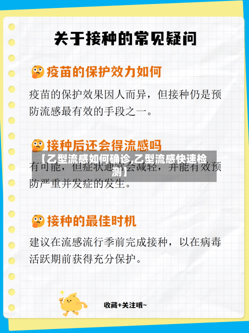 【乙型流感如何确诊,乙型流感快速检测】