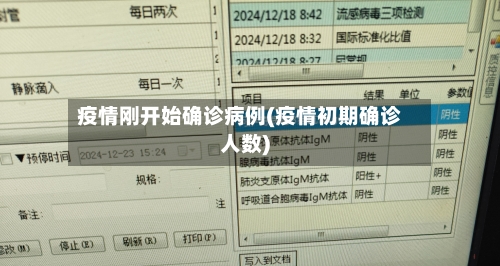 疫情刚开始确诊病例(疫情初期确诊人数)-第3张图片