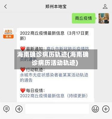 海南确诊病历轨迹(海南确诊病历活动轨迹)-第2张图片