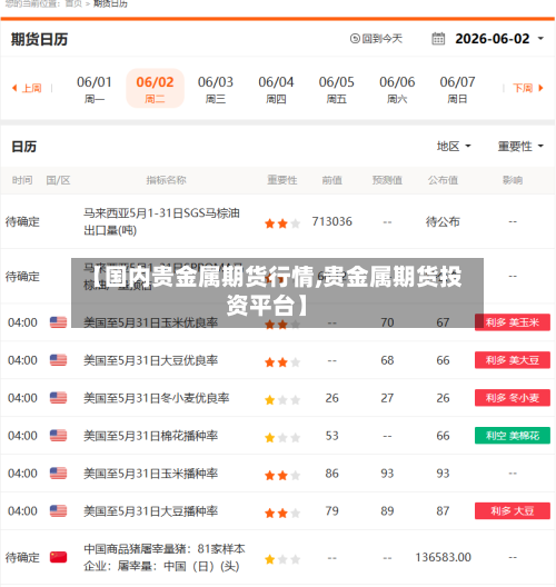【国内贵金属期货行情,贵金属期货投资平台】