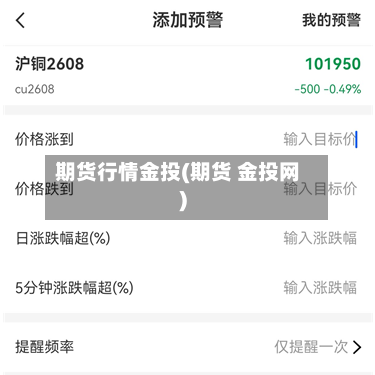 期货行情金投(期货 金投网)