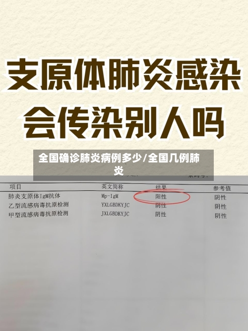 全国确诊肺炎病例多少/全国几例肺炎
