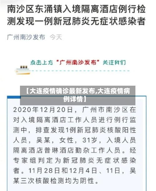 【大连疫情确诊最新发布,大连疫情病例详情】-第2张图片