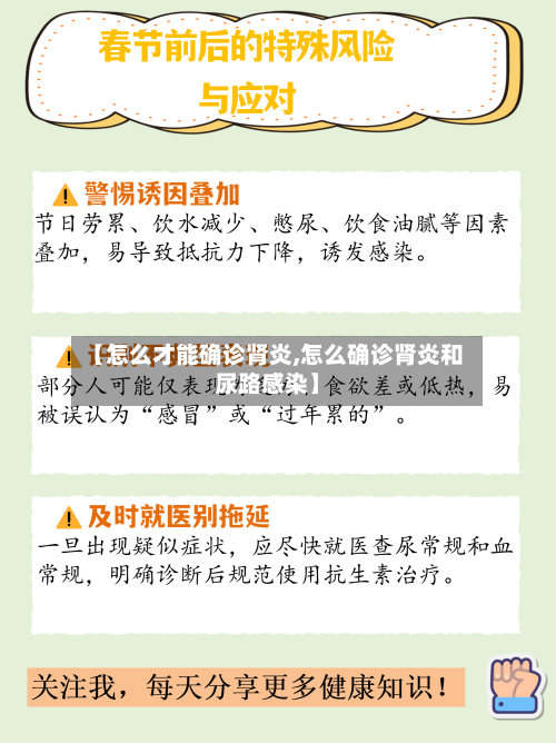 【怎么才能确诊肾炎,怎么确诊肾炎和尿路感染】-第1张图片