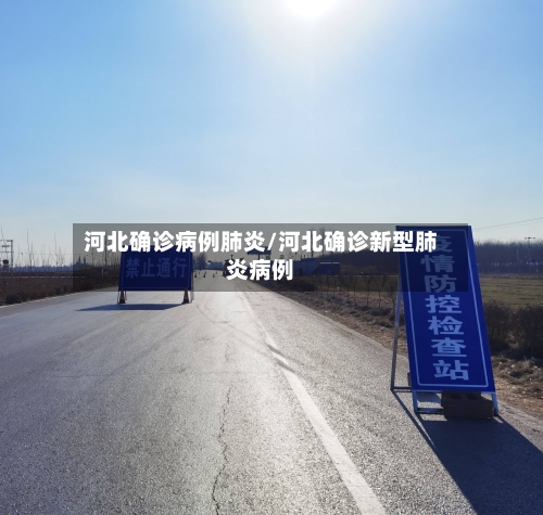 河北确诊病例肺炎/河北确诊新型肺炎病例-第1张图片