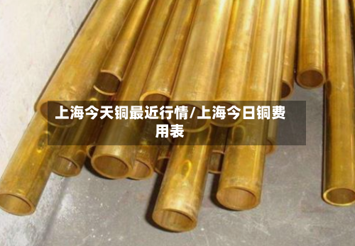 上海今天铜最近行情/上海今日铜费用表-第2张图片