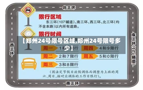 【郑州24号限号区域,郑州24号限号多少】-第3张图片