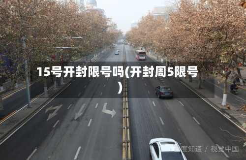 15号开封限号吗(开封周5限号)-第3张图片