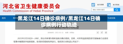 黑龙江14日确诊病例/黑龙江14日确诊病例行动轨迹-第3张图片