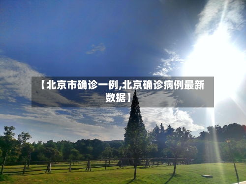 【北京市确诊一例,北京确诊病例最新数据】-第2张图片