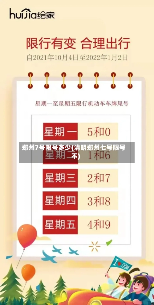 郑州7号限号多少(清明郑州七号限号不)-第2张图片
