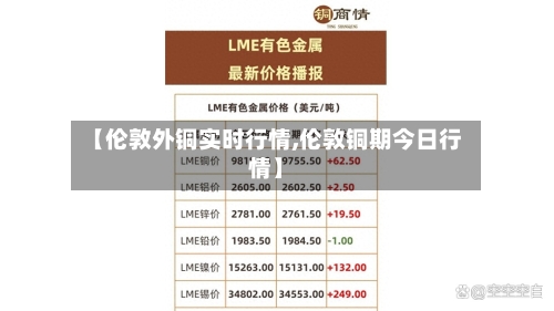 【伦敦外铜实时行情,伦敦铜期今日行情】-第3张图片