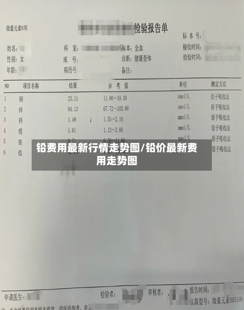 铅费用最新行情走势图/铅价最新费用走势图
