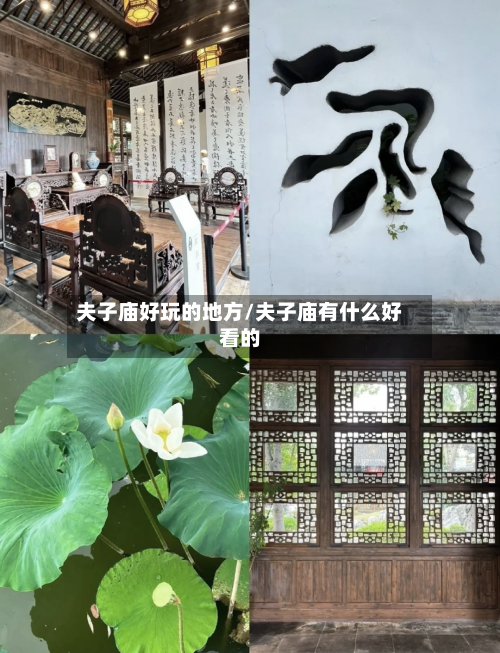 夫子庙好玩的地方/夫子庙有什么好看的