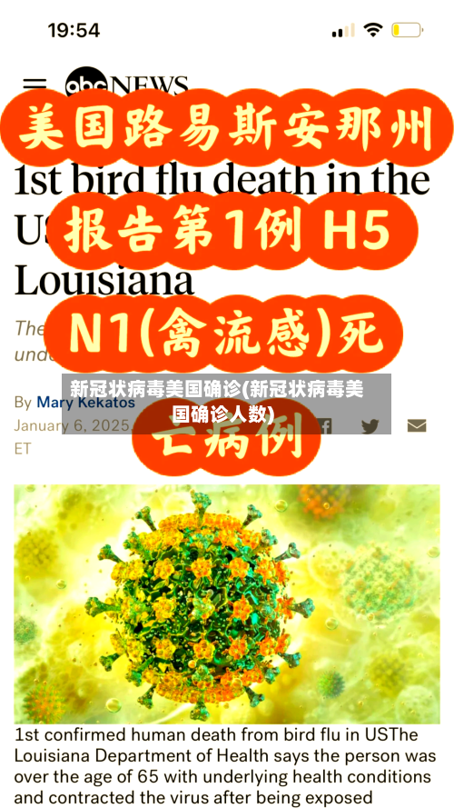 新冠状病毒美国确诊(新冠状病毒美国确诊人数)