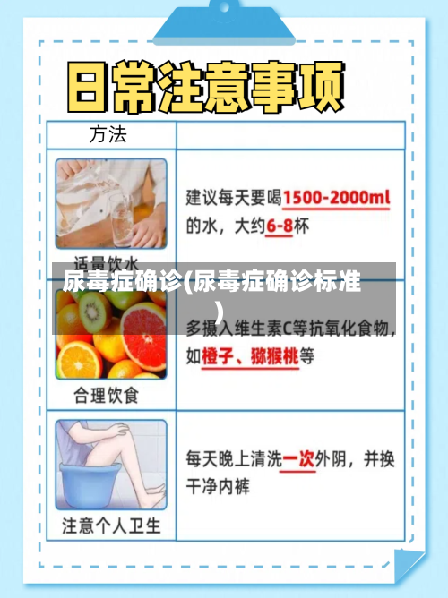 尿毒症确诊(尿毒症确诊标准)