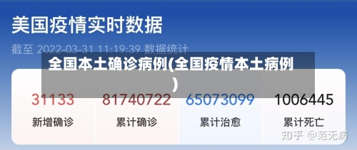 全国本土确诊病例(全国疫情本土病例)