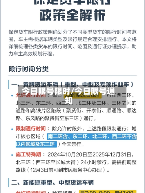 今日限号限时/今日限号通知-第2张图片
