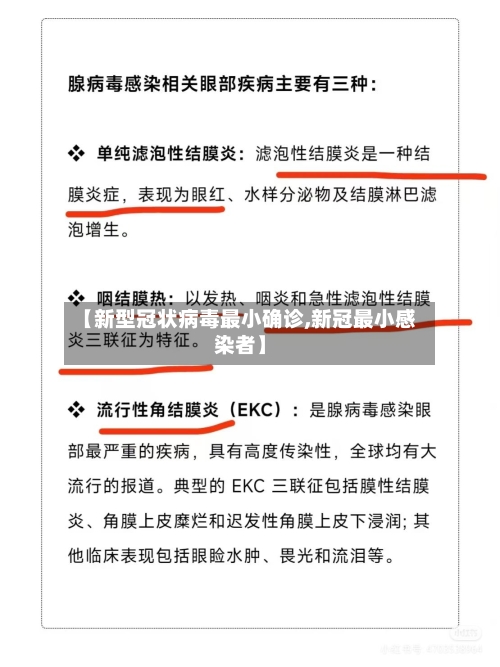 【新型冠状病毒最小确诊,新冠最小感染者】