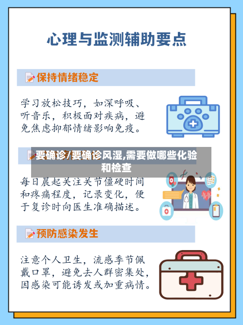 要确诊/要确诊风湿,需要做哪些化验和检查