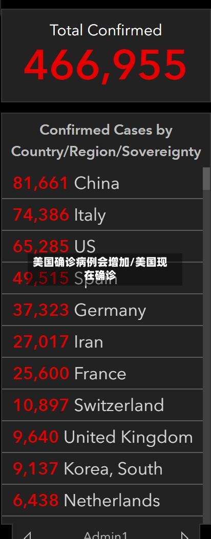 美国确诊病例会增加/美国现在确诊