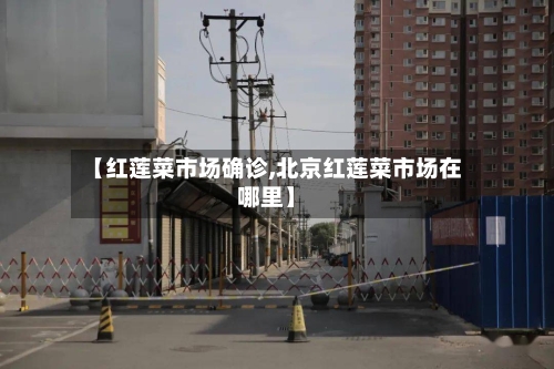 【红莲菜市场确诊,北京红莲菜市场在哪里】