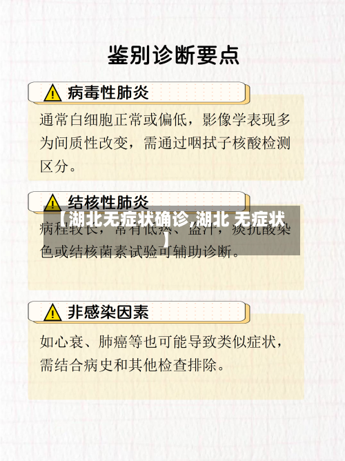 【湖北无症状确诊,湖北 无症状】