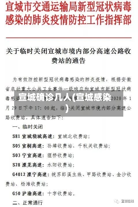 宣城确诊几人(宣城感染)