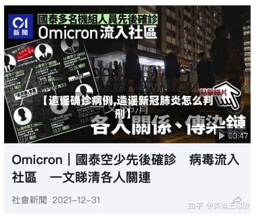 【造谣确诊病例,造谣新冠肺炎怎么判刑】-第2张图片