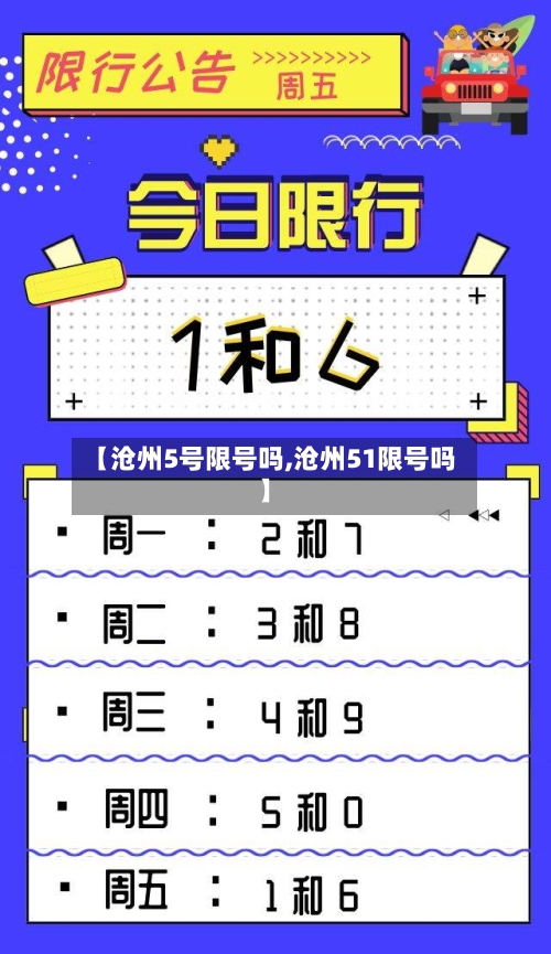 【沧州5号限号吗,沧州51限号吗】-第3张图片