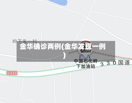 金华确诊两例(金华发现一例)-第2张图片