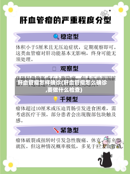 肝血管瘤怎样确诊(肝血管瘤怎么确诊,要做什么检查)