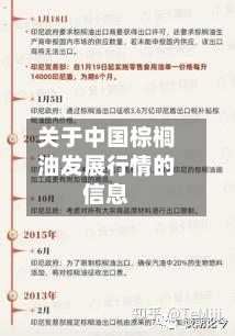 关于中国棕榈油发展行情的信息-第2张图片