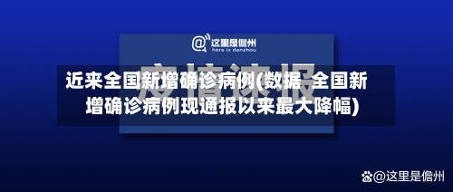 近来全国新增确诊病例(数据  全国新增确诊病例现通报以来最大降幅)