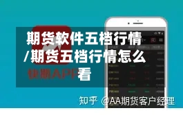 期货软件五档行情/期货五档行情怎么看-第2张图片