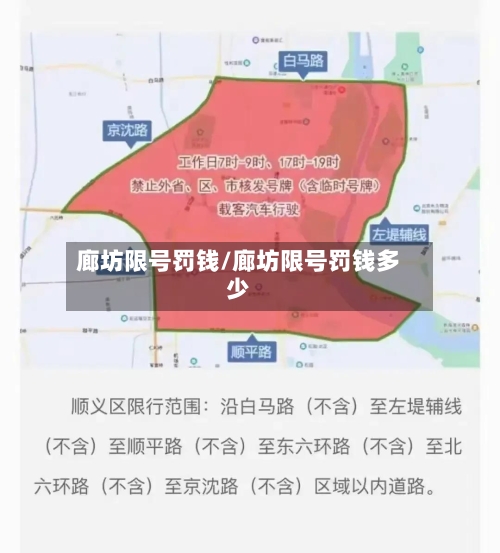 廊坊限号罚钱/廊坊限号罚钱多少-第2张图片