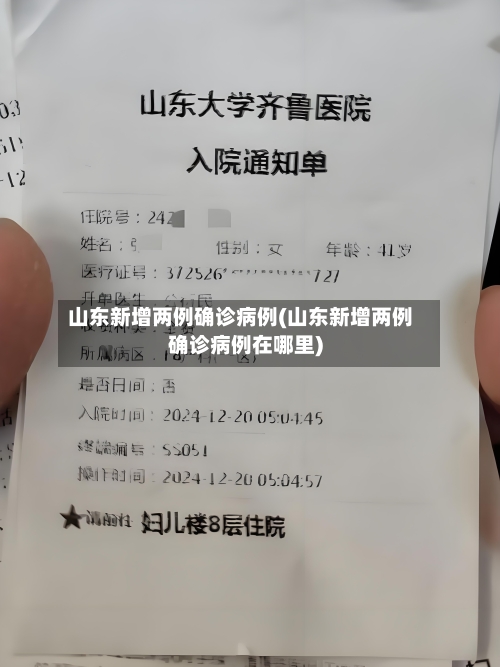 山东新增两例确诊病例(山东新增两例确诊病例在哪里)