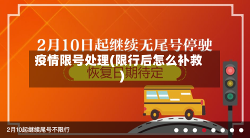 疫情限号处理(限行后怎么补救)-第2张图片