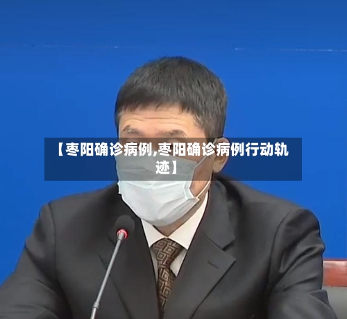 【枣阳确诊病例,枣阳确诊病例行动轨迹】