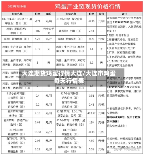 大连期货鸡蛋行情大连/大连市鸡蛋每天行情表-第2张图片