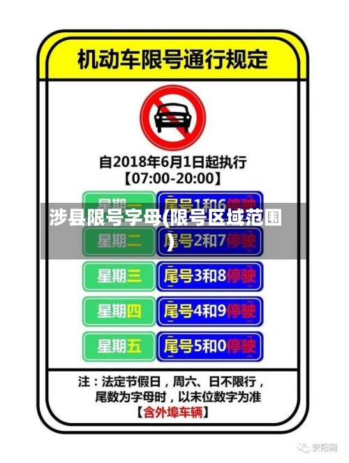 涉县限号字母(限号区域范围)-第3张图片